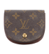 Louis Vuitton Monogram Porte Monnaie Coin Purse, &pound;90, Accessories, Brown, Canvas, Front view